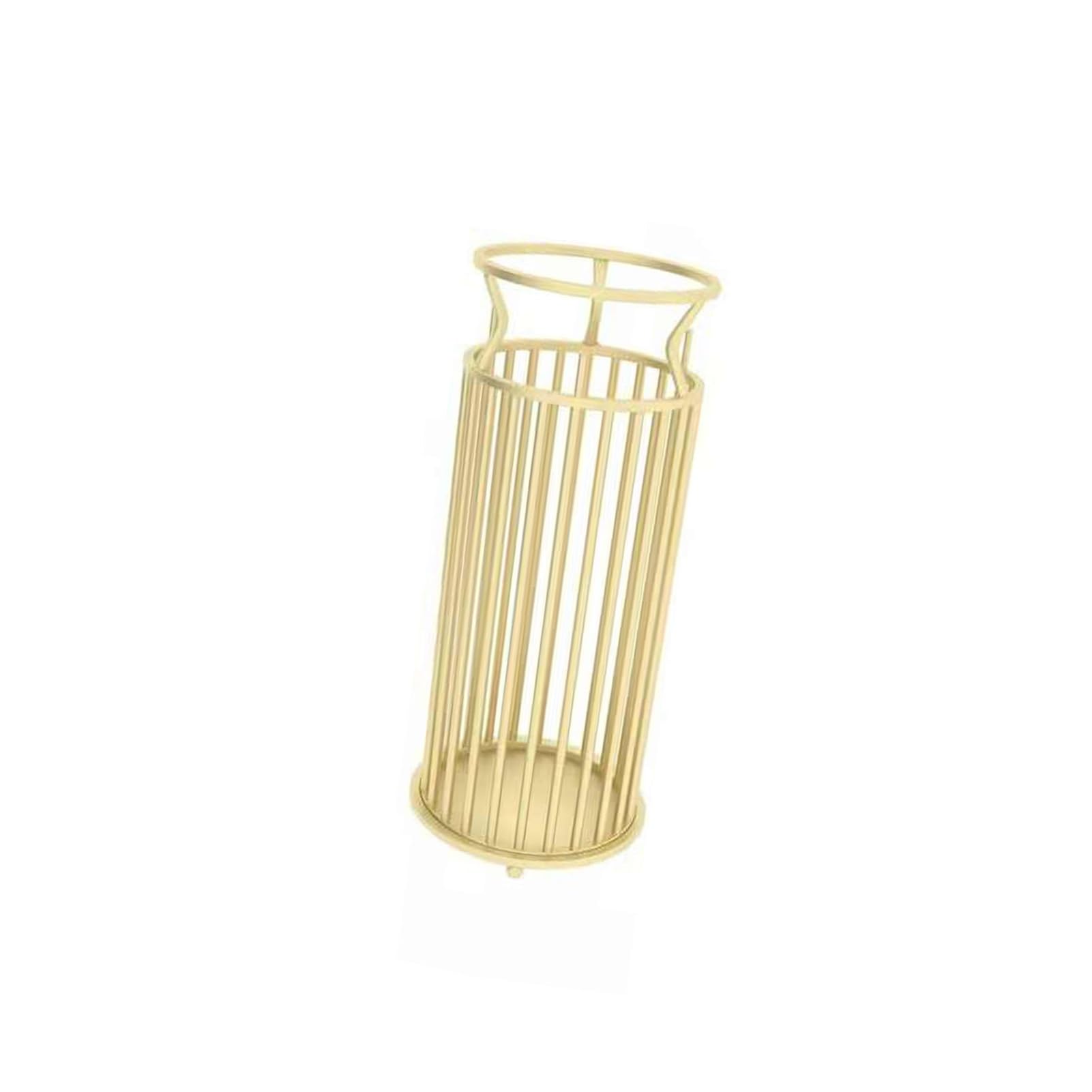 Porte-parapluie autoportant de grande capacité avec base stable gold