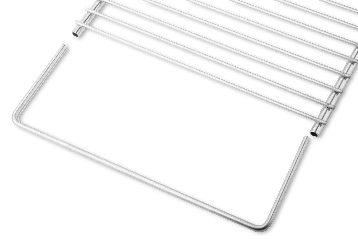 Rejilla barbacoa inox ajustable 50–60 × 30 cm | Diseño ajustable sin asas