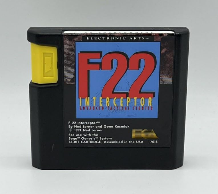 F-22 Interceptor - Sega Genesis (Renewed)