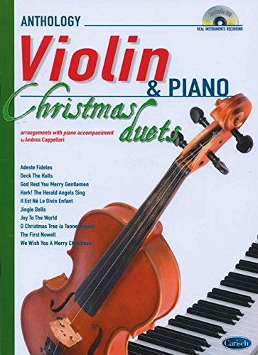 Portada de Anthology Christmas Duets for Violin & Piano