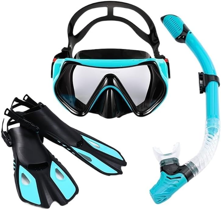 Miniatura 6 de Equipo de snorkel Conjunto De Esnórquel Seco para Adultos, Máscara De Esnórquel Gafas De Buceo Antivaho, Máscara De Natación Máscara de Snorkel
