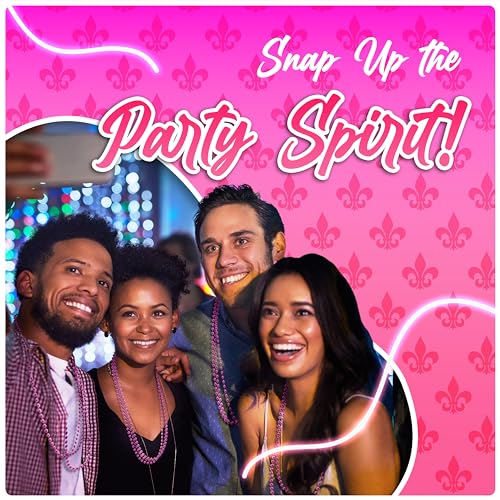 Windy City Novelties - 33" Inch Metallic Bead Necklace Bulk 72 Pack for Mardi Gras and Celebrations3