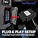 Truview TV500 OBD II, 4G GPS Tracker with Global SIM - Real-Time & Reliable Vehicle Tracking Device for Cars, Vans & Fleets - Plug & Play, Mobile App, 24/7 Support - No Contract Required