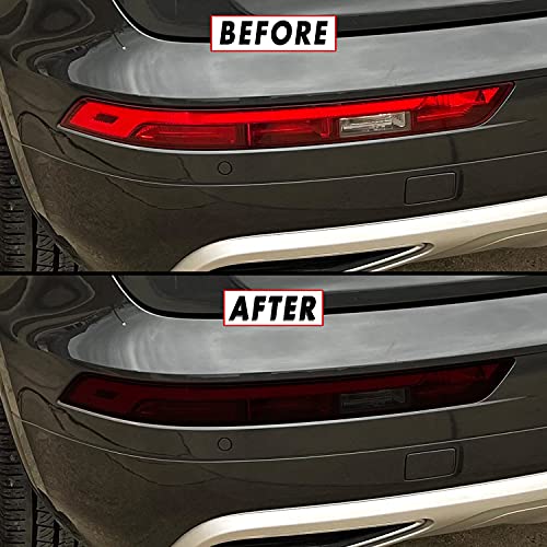 Film fumé Audi Q5 SQ5 réflecteur arrière vinyle prédécoupé protection 20%