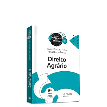 Capa do livro Sinopses Para Concursos - V.15 - Direito Agrário (2024)