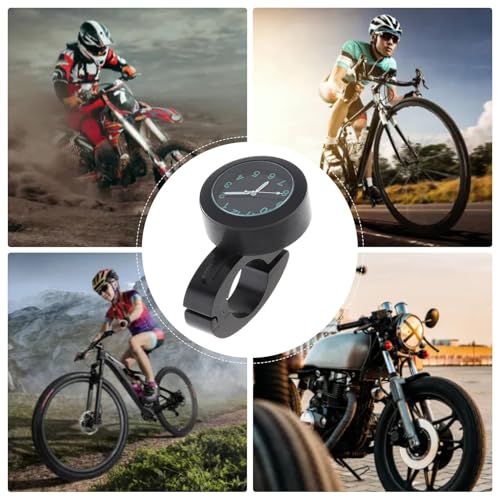 Reloj de manillar a prueba de golpes de alta gama metálica 5