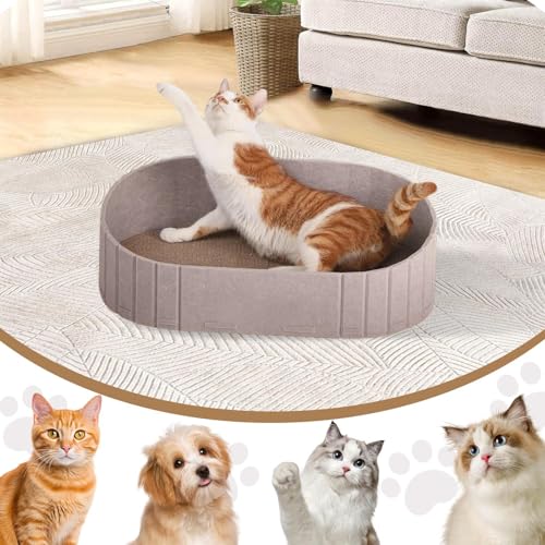 Panier pour chat antigriffes nacelle en feutre pour stopper les déchirures