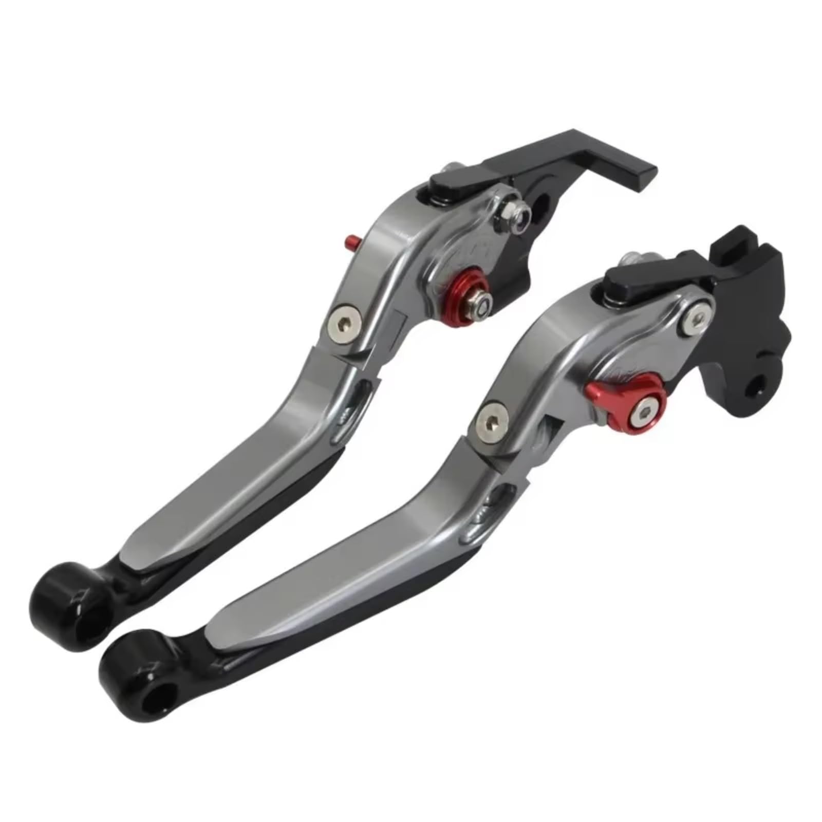 Naojino Brake Clutch Levers Compatible with for Z1000SX for Ninja 1000 for Tourer for Z1000 for Z1000R 2017-2019 Motorcycle Folding Adjustable Clutch Brake Lever(Gray-Black1)