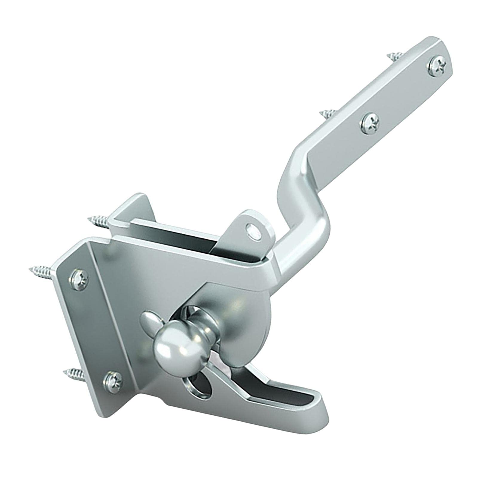 TRENDYNEST Steel Fence Lock Self Locking Gate Latch for Backyard Courtyard Garden-picture-17