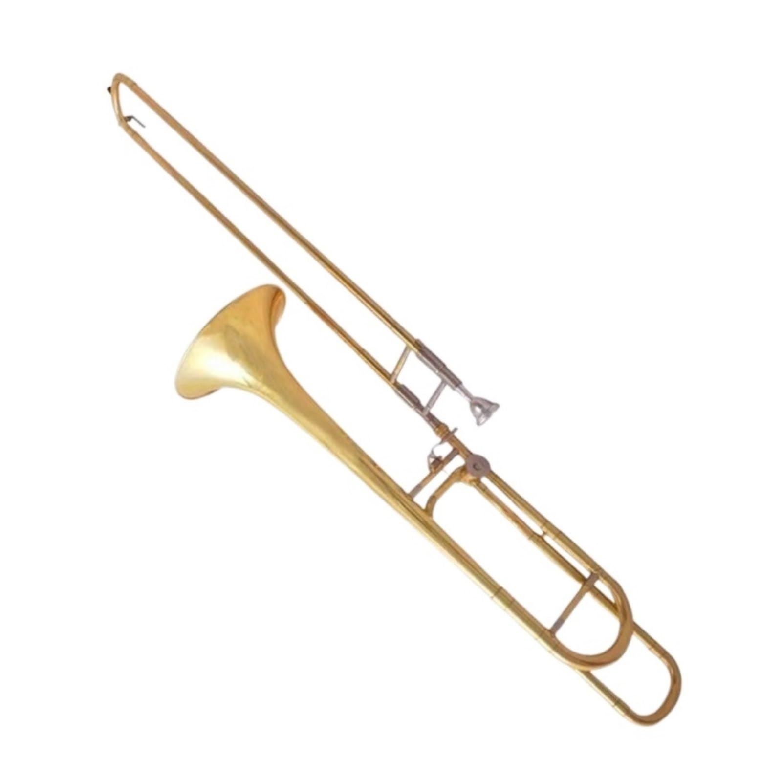 Strumento A Fiato Trombone Trasposto Dipinto In Oro Per Principianti E Professionisti Trombone Tenore
