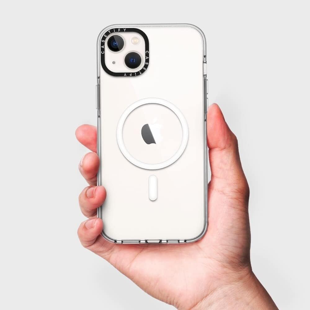 CASETiFY クリア MagSafe対応 iPhone 15 ケース [黄ばみにくい