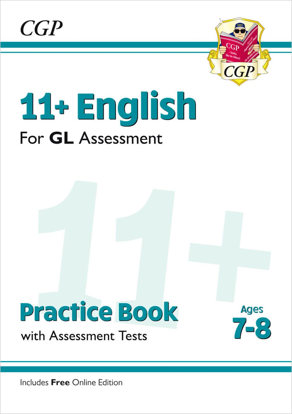 11+ GL English Practice Book & Assessment Tests - Ages 7-8 (with Online Edition) Paperback – 18 August 2022