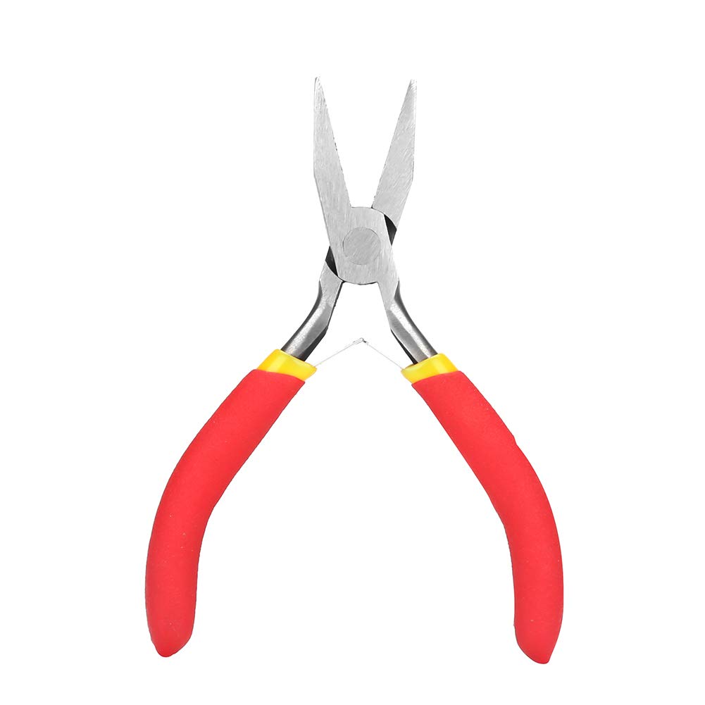 TU-505 Needle Nose Pliers with Toothless Jaws, 5 in, for Various