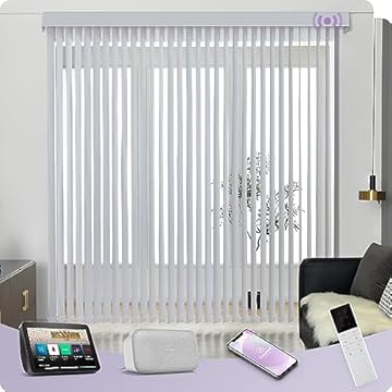 remote controlled vertical blinds