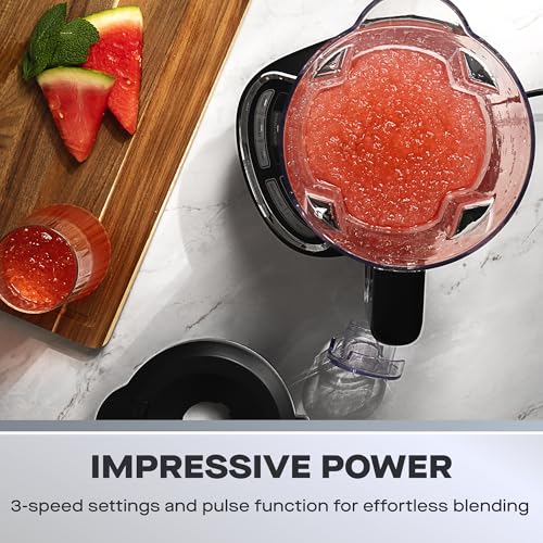 Daewoo Samurai Power Blend Pro 1200W Jug Blender, Ice Crushing & Smoothie Maker, 1.85L Capacity, High-Speed, Multi-Function Blender for Smoothies, Ice, Fruits, and Vegetables - Image 5