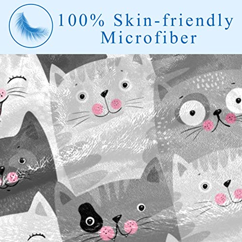 Couverture douce chat souriant pour réconforter vos soirées - 4