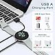Oumida Ladekabel für Google Pixel Watch 2 Ladegerät, USB Ladestation Charger Cable Dock Kabel Nur für Google Pixel Watch 2 (Schwarz)