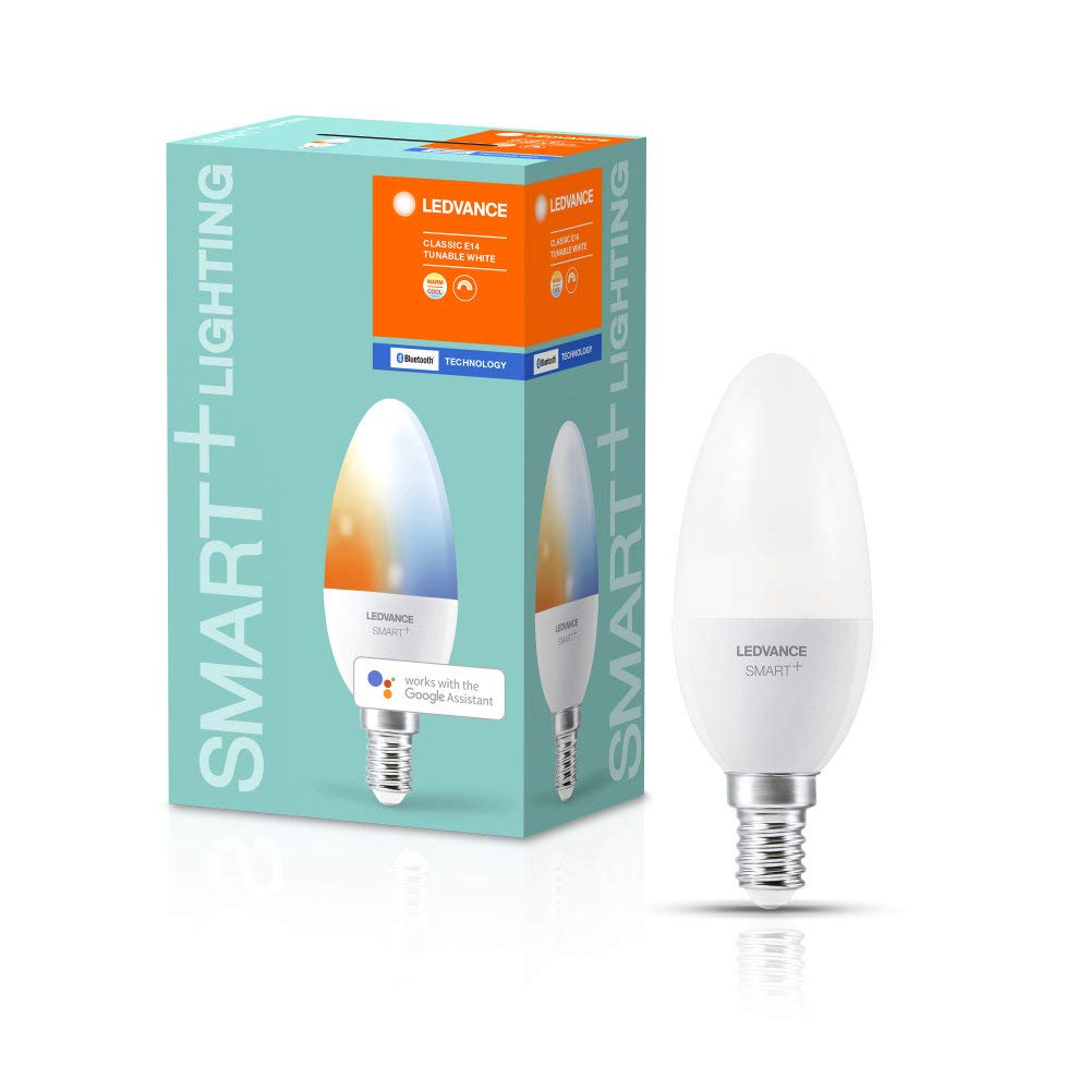 LEDVANCELED Lamp | E14 | Tunable White | 2700…6500 K | 5 W = 40 W | SMART+ Candle Tunable White