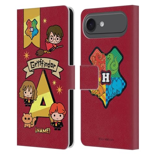 Housse en cuir premium Harry Potter personnalisé Gryffindor iPhone 17 Air