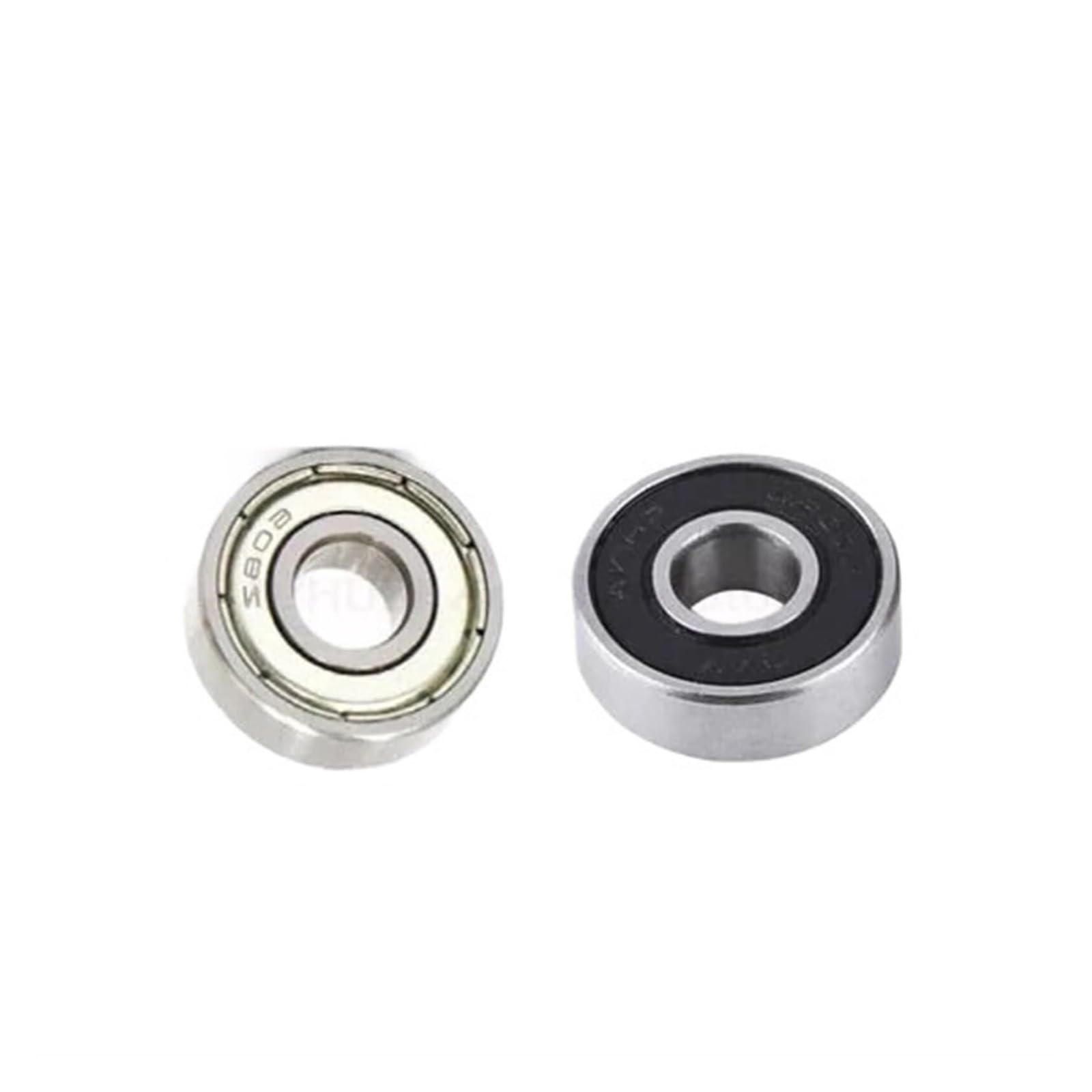 Industrial Shaft Bearings, 603zz 604zz 605zz rs 606zz 607zz 608zz 609zz Miniature Deep Groove Ball Bearings(5PCS,607zz)