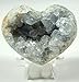 HQRP-Crystal 1 3/4" Acrylic Display Stand Pedestal for Crystal Heart / Slice / Slab and other Stones