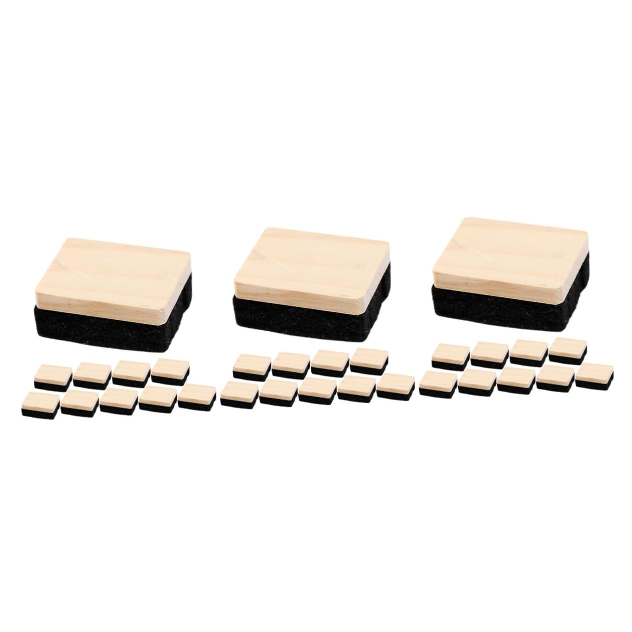 ARTIBETTER 3 Set Gomma Mini Cancellini Per Lavagna Bianco Lavagne Spolverino Di Gesso Bollettino Gomme Da Cancellare Cancellino Per Lavagna Board Bianca Asse Nero Piccolo Provato 10 Pezzi * 3