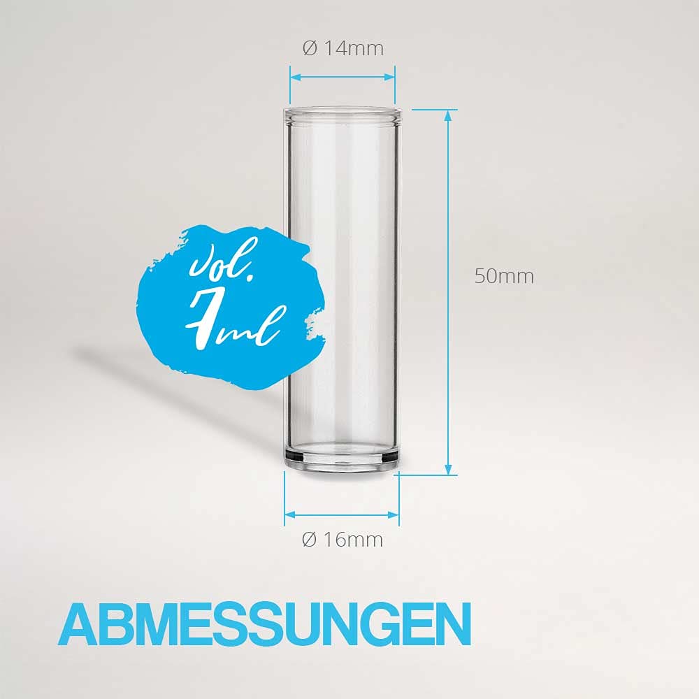 Tubo De Ensayo En Vidrio, Fondo Redondo, 10 X 75 MM (3mL). - La Casa - Foto 6