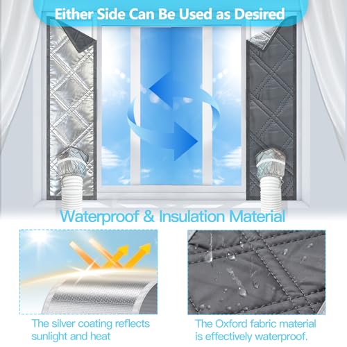 portable dual hose air conditioner Kit product image