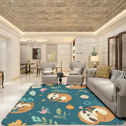 Tapis de salon résistant aux intempéries et animaux de compagnie