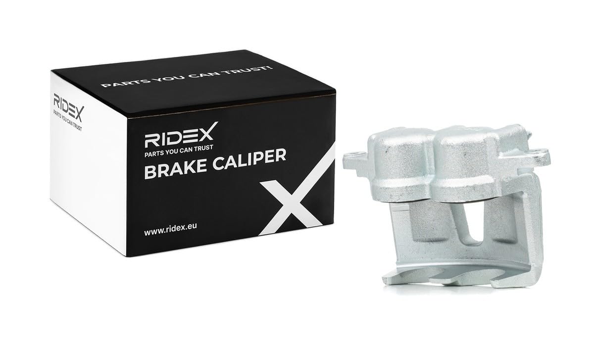 RIDEX 78B0943 Pinza de freno Delantero Izquierda Delantero con pistón sin bastidor de soporte Compatible con JEEP GRAND CHEROKEE II WJ, WG