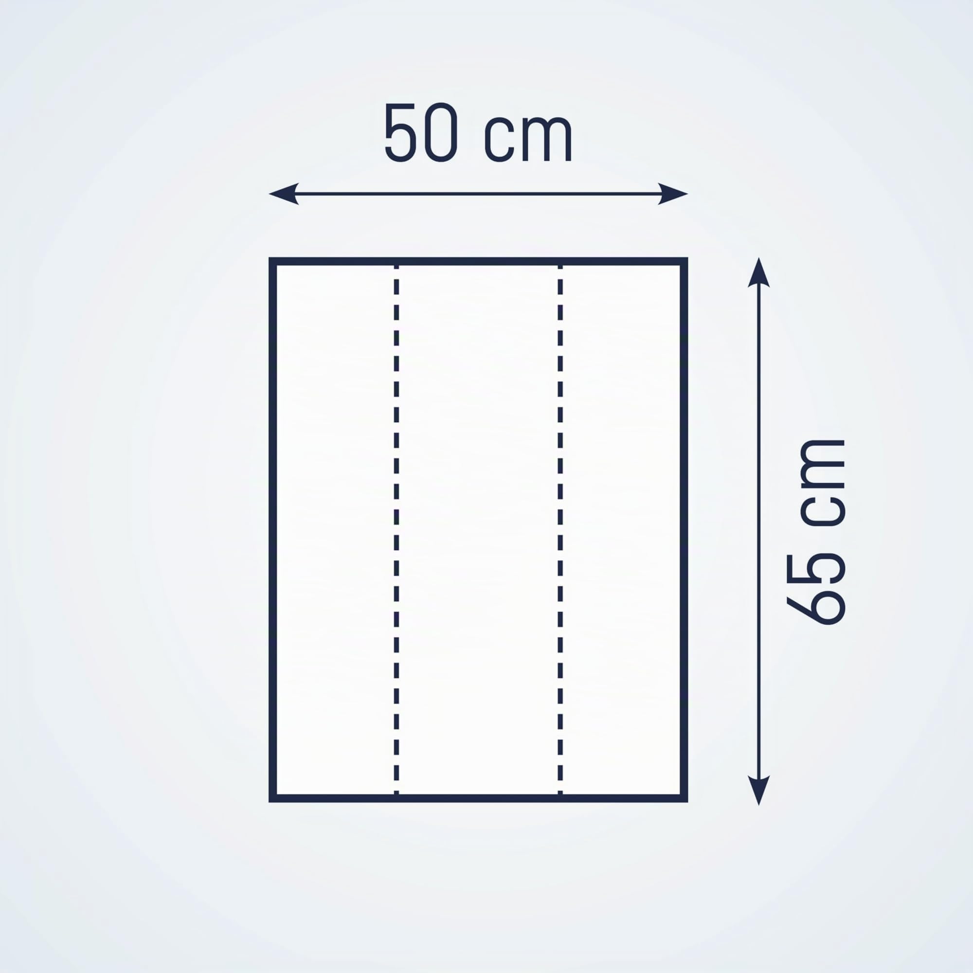 Julius Zöllner Botanic Matelas à langer à 2 cales Taille 50/65 cm