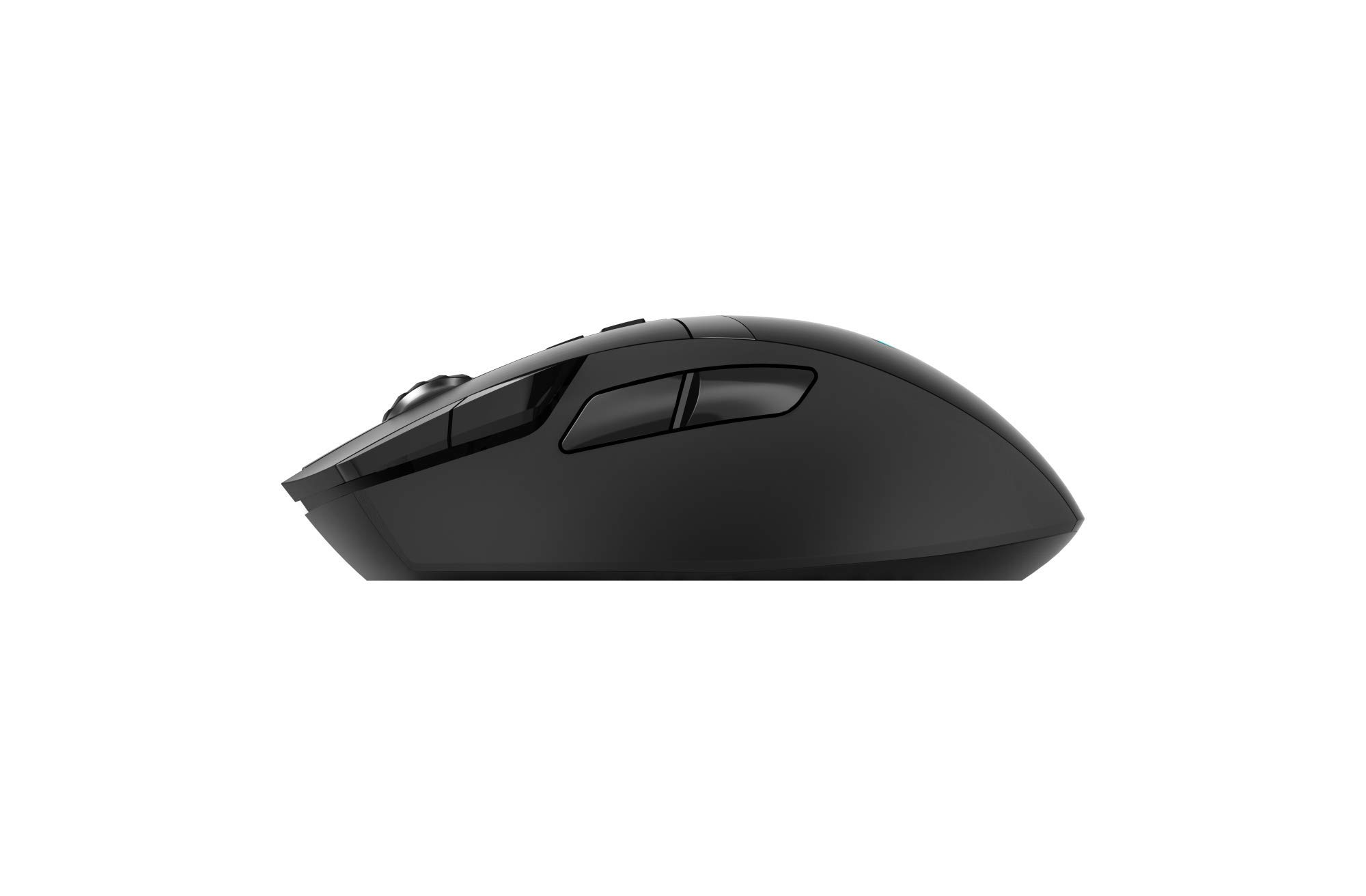 Rapoo VPRO VT350 bezprzewodowa mysz gamingowa, programowalne przyciski, czujnik 5000 DPI, system oświetlenia LED, ergonomiczny, dla osób praworęcznych PC i Mac, kolor czarny