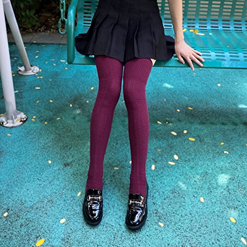 Over Knee Thigh Socks Extra Long, Knee-High Warm Stocking Women Boot Sock Leg Warmer for Daily Wear, Cosplay U-SY-W62