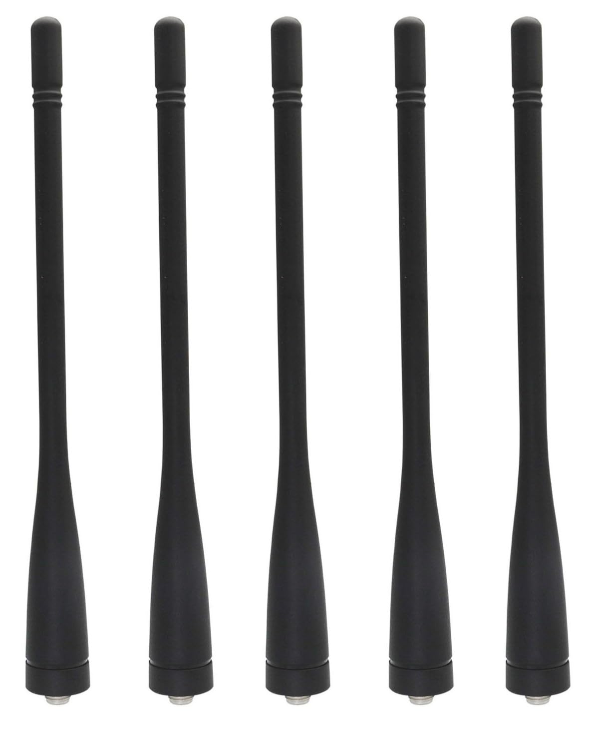 KRA-27M UHF Helical Antenna Compatible with Kenwood TK372 TK-3207G TK-3140 TK3160 TK3170 TK3173 TK3180 TK3300 TK5310 400-470 MHz 6Inch (5 Pack)