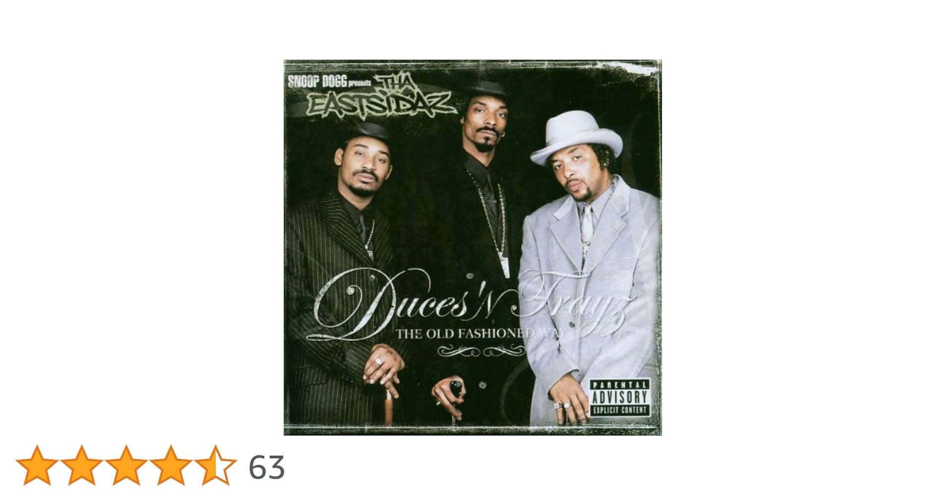 【G-Rap】Tha Eastsidaz / Duces 'N Trayz Duces 'N Trayz - The Old Fashioned Way - Album by Snoop Dogg