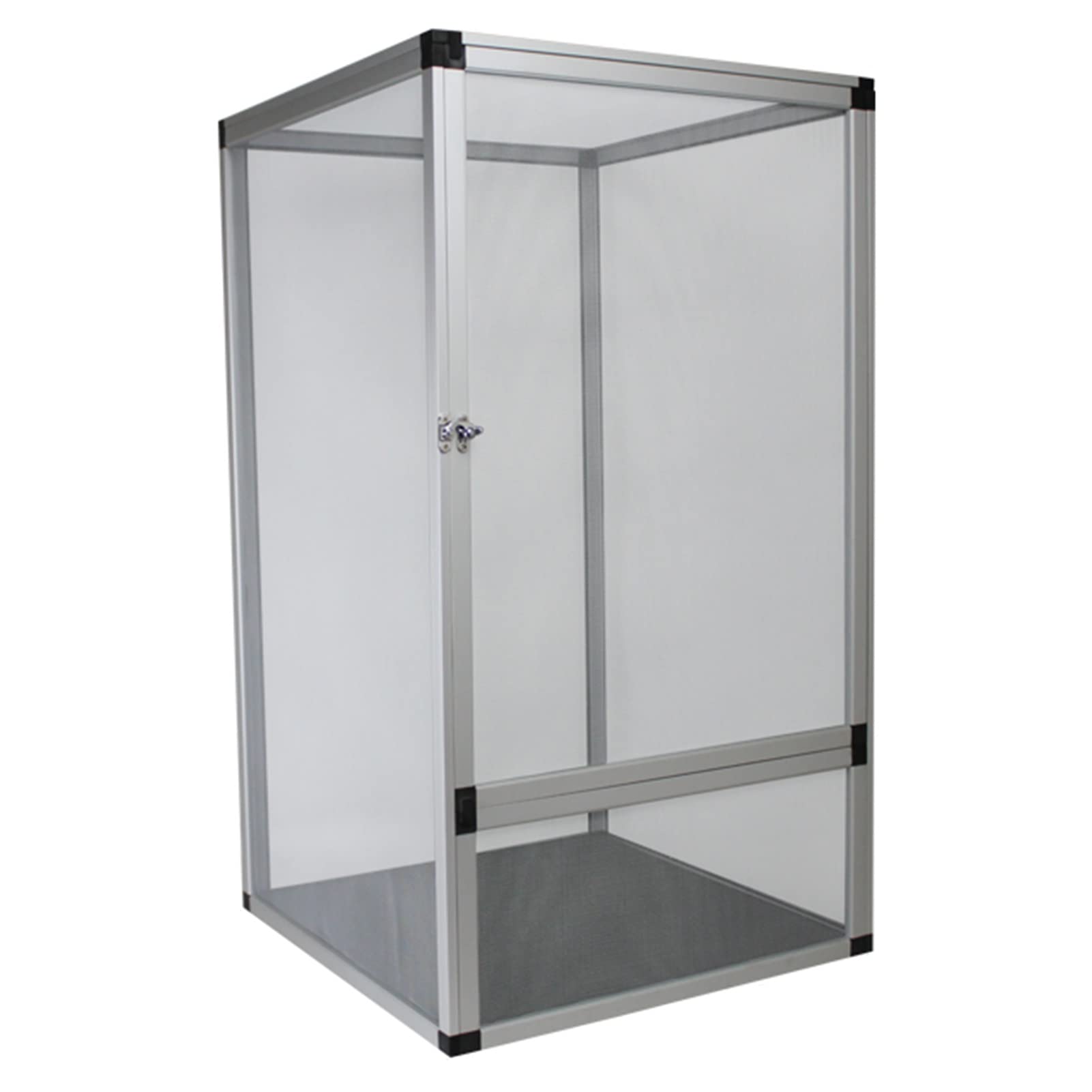 Terrarium pour reptiles cage d'écran aluminium pour serpents amphibiens araignées 20x20x30