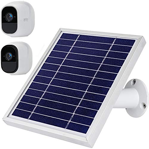 iTODOS Solar Panel Compatible with Arlo Pro and Arlo Pro 2, 11.8Ft Outdoor