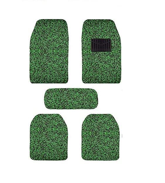 Universal Car Floor Grass Mat Thickness with Heal Pad AntiSkid