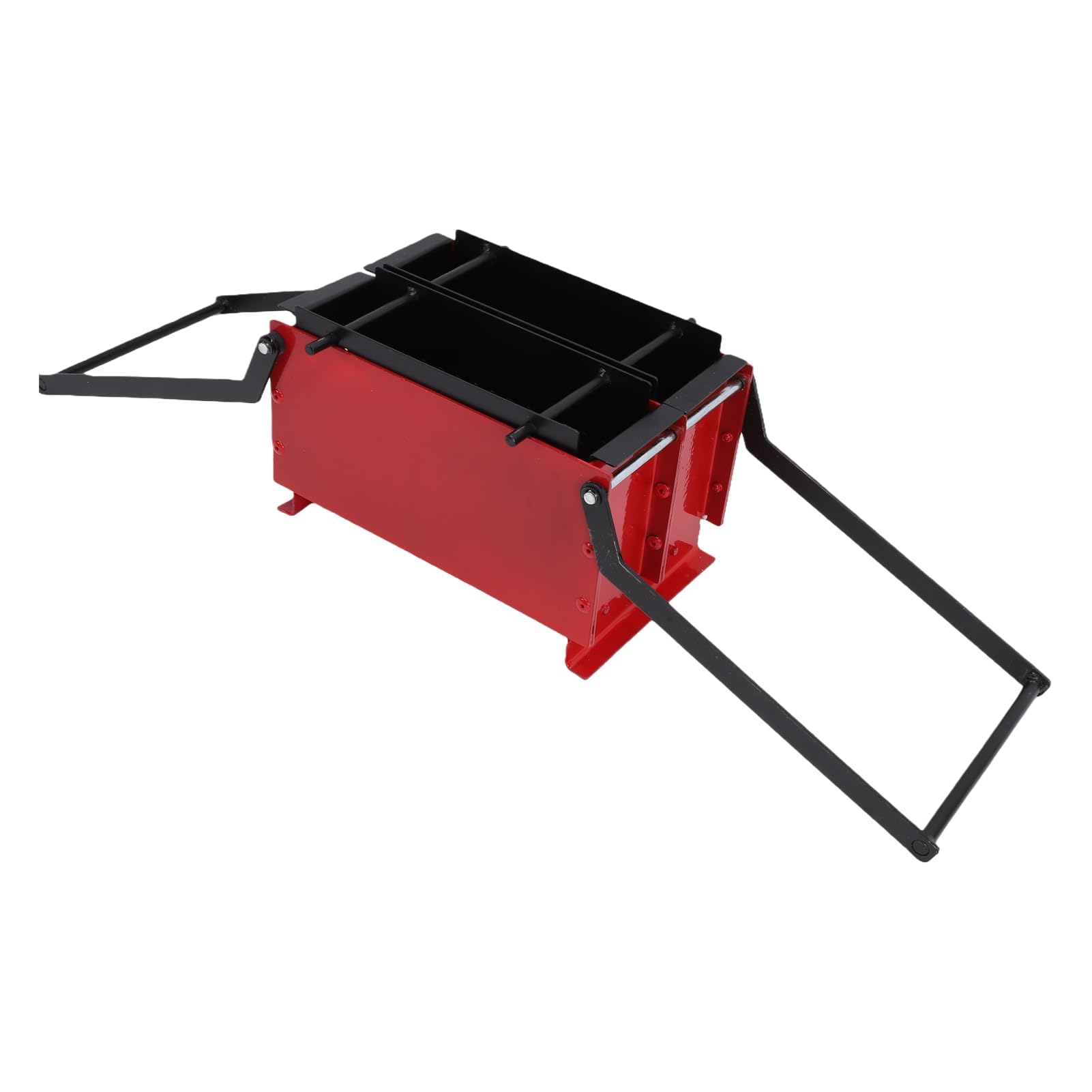 Bricchettatrice per Tronchi di Carta, Pressa Carta Riciclatrice Bricchette Giornali, Produzione Manuale Mattoni Straccia Mattoni per Caminetto, 10,24x6,93x6,38 Pollici