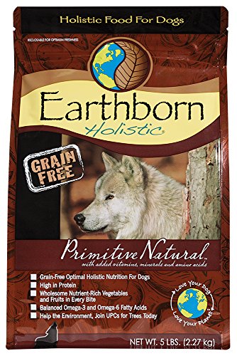 Alea's Deals Earthborn Holistic Primitive Natural Grain Free Dry Dog Food, 5 Lb. Up to 46% Off! Was $16.82!  