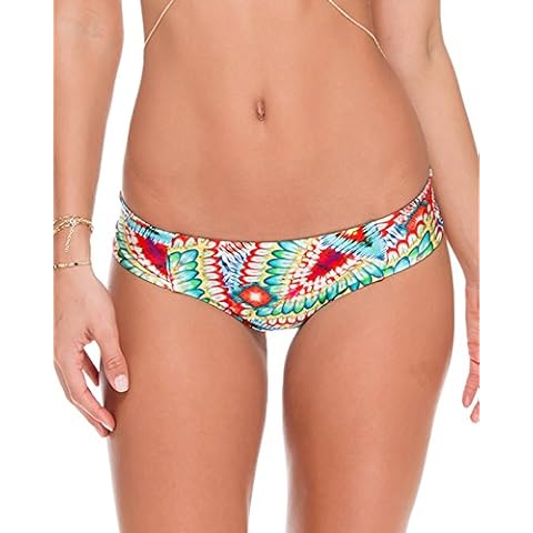 Luli Fama Women's Reversible Wild Heart Bikini Bottom Cover
