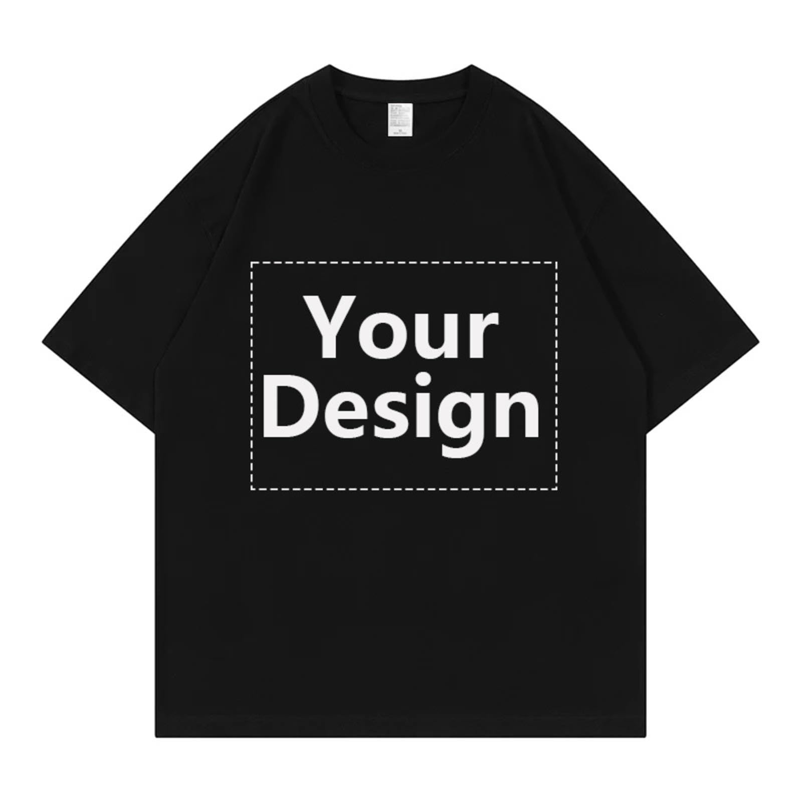 Personalized T-Shirt Men Women Custom Your Own Logo/Text Personality Print Tshirt Summer DIY Short Sleeve Tees