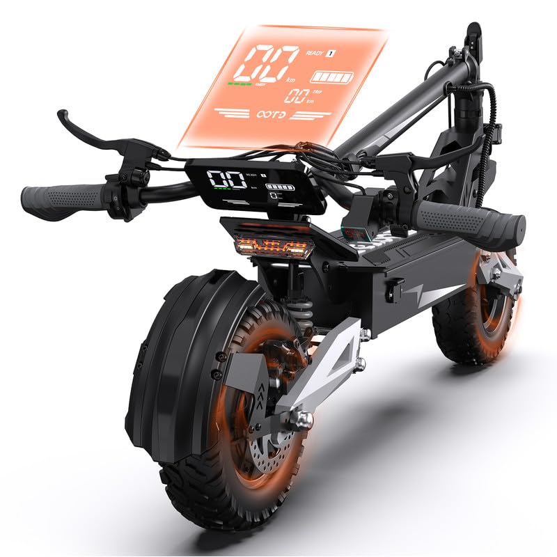 Electric Scooter 900W to 1600W Motor 48V18ah Battery Folding Electric Scooter for Adults 11 Inch Tires Top Speed 30 to 34 MPH Long Range Up to 37 Miles Perfect for Commuting and Leisure