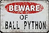 Kexle Beware Tin Sign