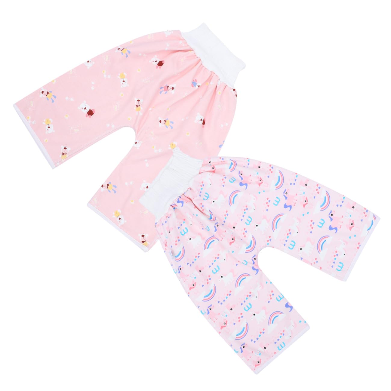 Culottes D’apprentissage Bébé 2 Pièces en Coton, Pantalon D’entraînement