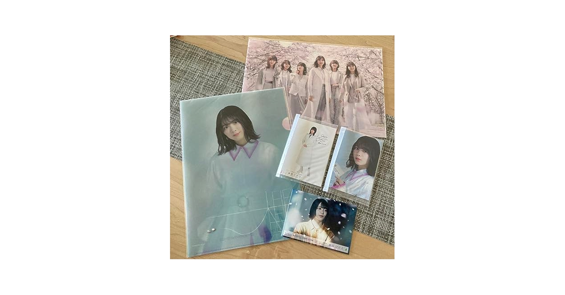 森田ひかる　欅坂46 生写真　クリアファイル　イオンカード　オリジナルブロマイド Amazon.co.jp: 森田ひかる 欅坂46 生写真 クリアファイル イオン