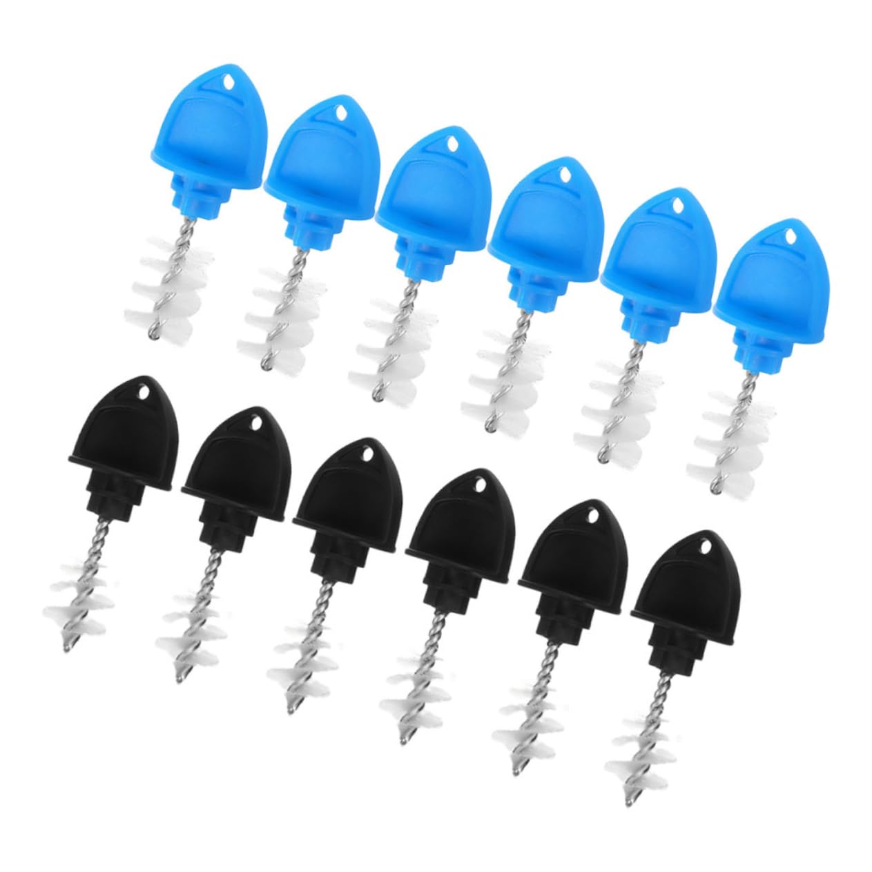 OFFSCH 12Pcs Draft Beer Tap Plug Cleaning Brush Beer Faucet Cap Plugs for Kegs for Home Brewing Beverage Equipment Maintenance Options