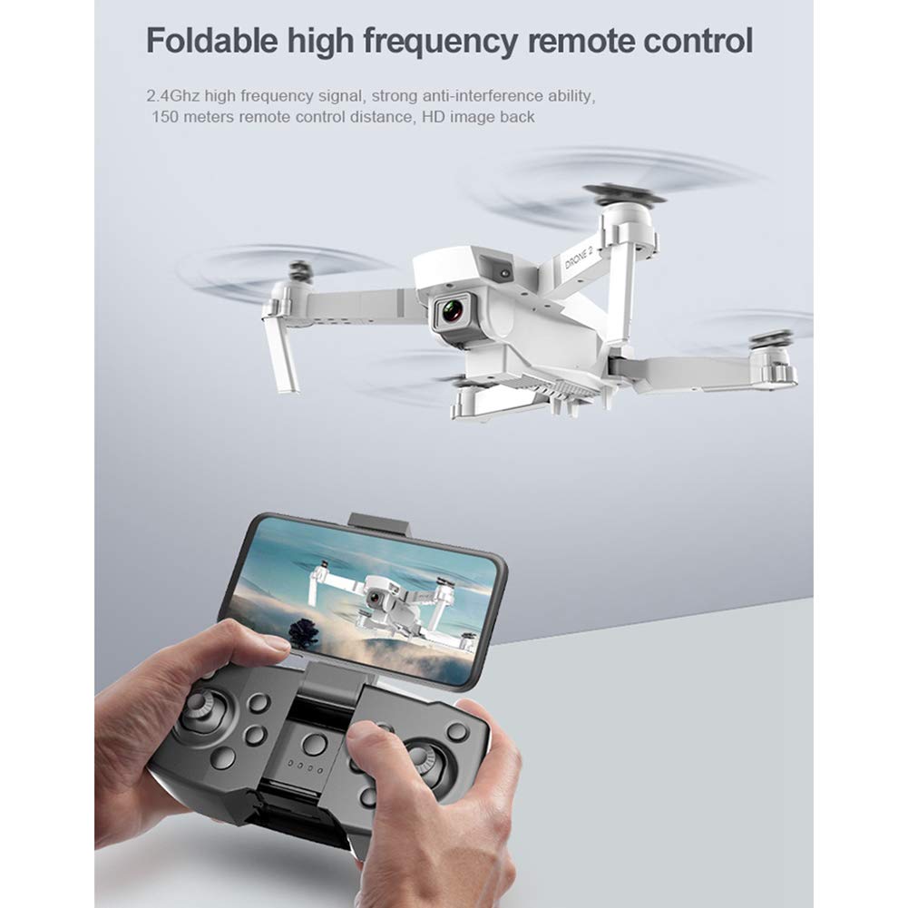 Yanghao Mini Aviones No Tripulados, con La Cámara 4K HD 1080P Gran Angular WiFi Cámaras FPV RC Aviones No Tripulados Quadcopter Altura Mantenga La Cámara Aérea Fotografía Dron