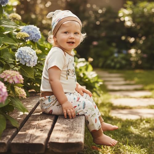 Image of Amnnchya Newborn Baby Boy Clothes Fishing Short Sleeve Romper Shirt Tops Pants Summer Spring Outfits Cute Hat Set