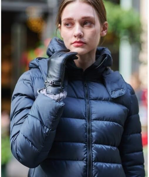 ドレステリア] スマホ対応 羊革スマートグローブ スマホ対応/Safari12